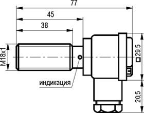 Габариты ISB AT4A-32P-5-LZ-C